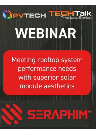 Meeting rooftop system performance needs with superior solar module aesthetics front cover