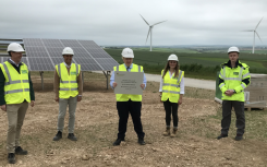 PM installs first solar PV panel at 10MW Carland Cross site