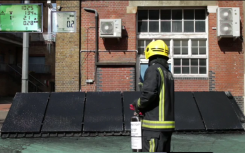 London Fire Brigade trialling new solar panel fire safety spray